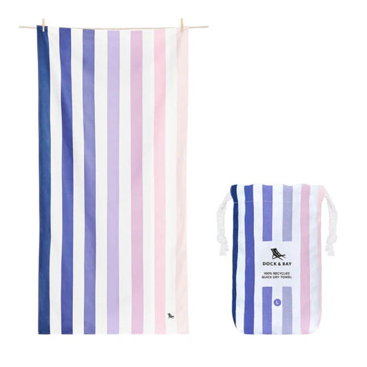 Dock and Bay Quick Dry Microfibre Towel - Dusk To Dawn XL