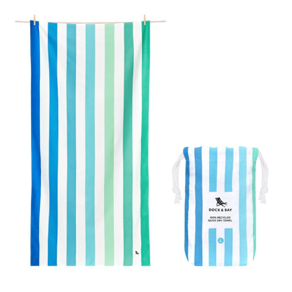 Dock and Bay Quick Dry Microfibre Towel - Endless River