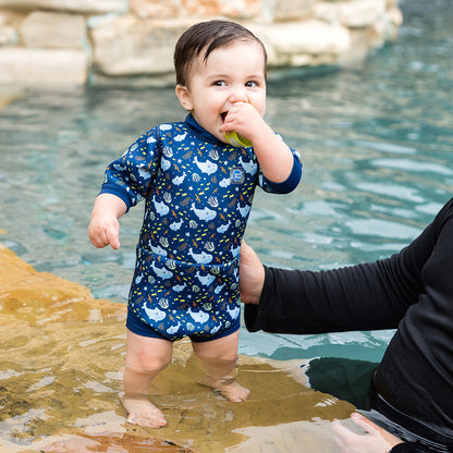 Happy Nappy™ Wetsuit Shark Reef 6-14 Months