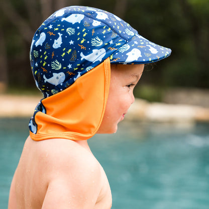 Legionnaire Hat Shark Reef 3-6 Years