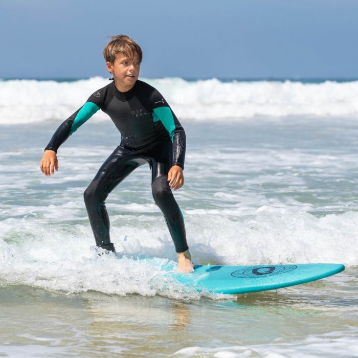 Osprey Zero Kids Full Wetsuit - Teal -LS (11-12 yrs) only - SAVE 50%