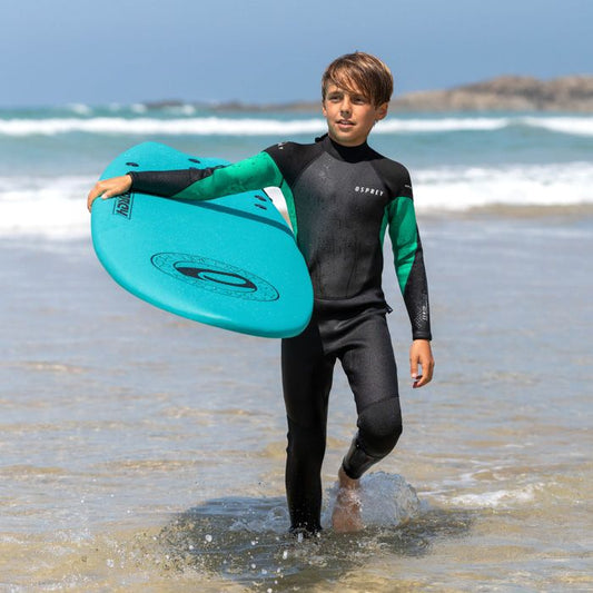 Osprey Zero Kids Full Wetsuit - Teal -LS (11-12 yrs) only - SAVE 50%