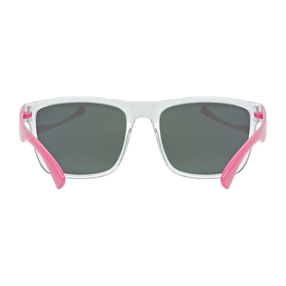 Uvex Rookie Kids Sunglasses - Clear Pink 6-10yrs