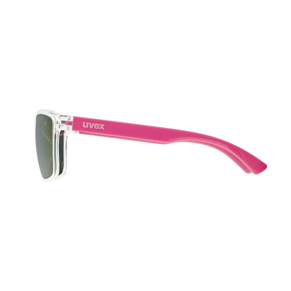 Uvex Rookie Kids Sunglasses - Clear Pink 6-10yrs