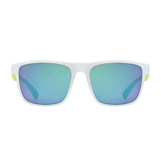 Uvex Rookie Kids Sunglasses - White Lime 6-10yrs