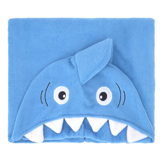 Shark Beach Poncho Towel