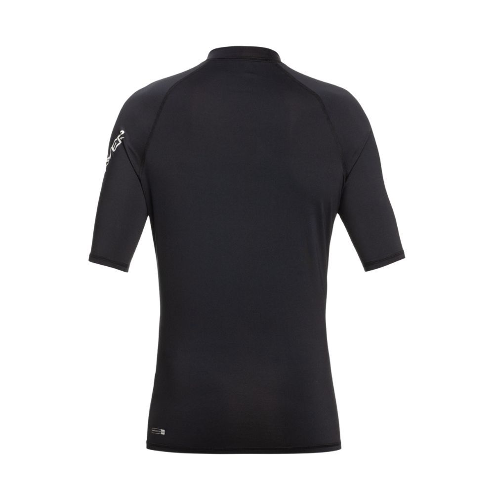 Quiksilver All Time SS Youth Rash Vest - Black 8-16 yrs