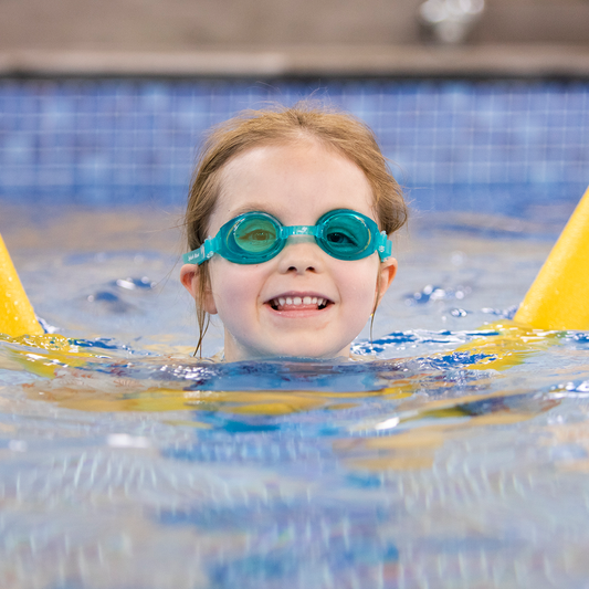 Infant Minnow Goggles Aqua