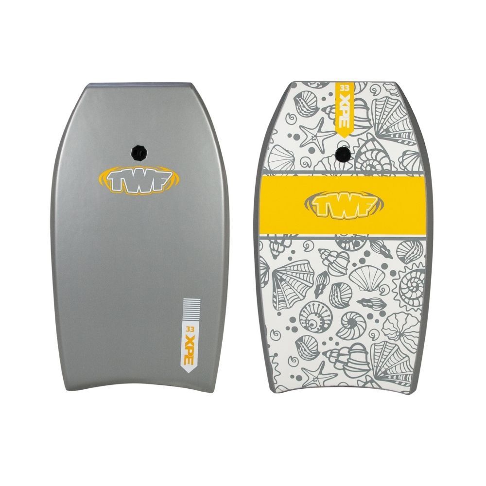 TWF XPE Slickback Bodyboard With Leash