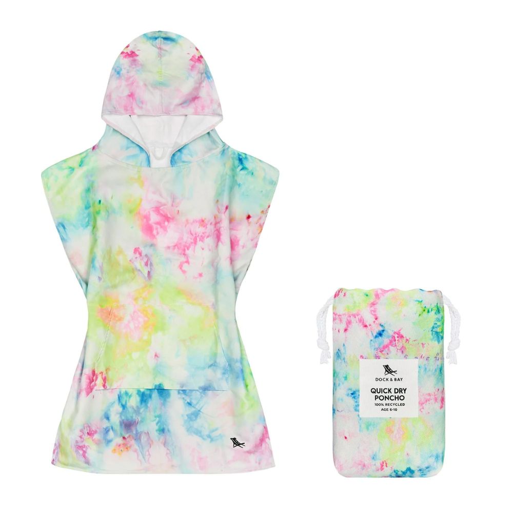 Dock & Bay Kids Beach Poncho - Bubble Dreams