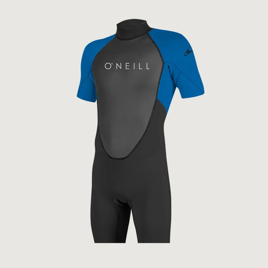 O'Neill Youth Reactor 2mm Shorty Kids Wetsuit - Black/Ocean