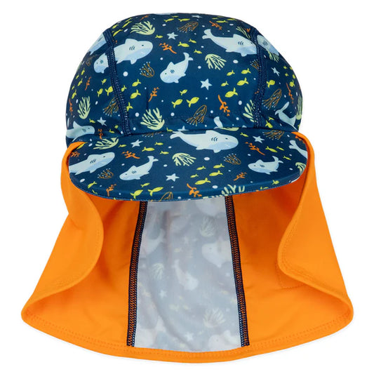 Legionnaire Hat Shark Reef 1-3 Years