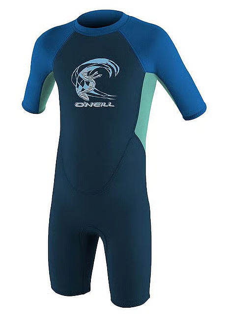 Toddler Reactor-2 2mm Back Zip S/S Spring - Boys