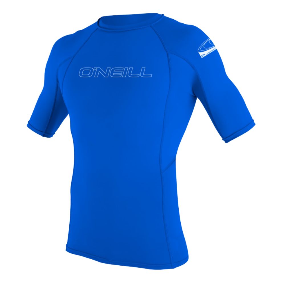 O'Neill Youth Basic S/S Skins Boys Rash Vest - Pacific