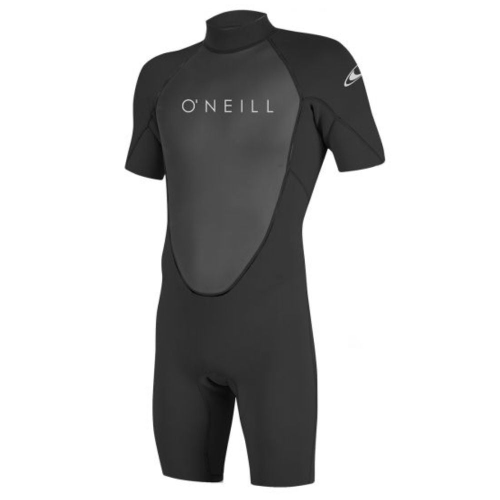 O'Neill Mens Reactor 2mm Shorty Wetsuit - Black/Black