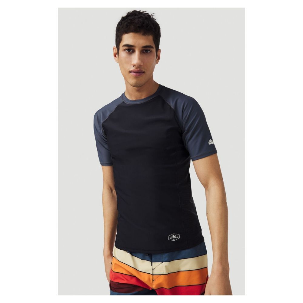 O'Neill Premium Skins Mens Rash Vest - Black Out