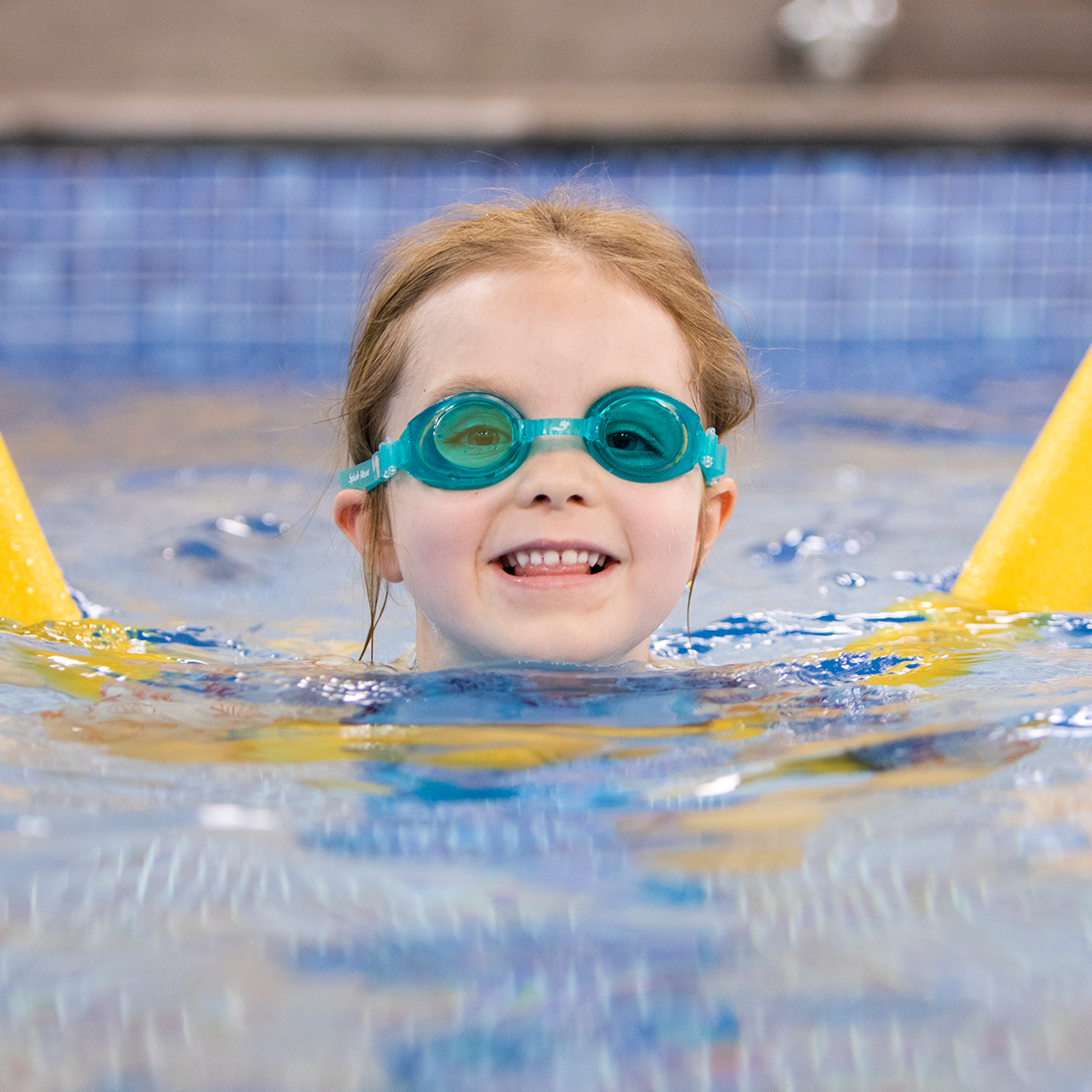 Infant Minnow Goggles Aqua