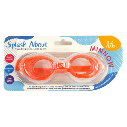 Infant Minnow Goggles Orange
