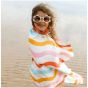 Dock and Bay Kids Microfibre Towel - Squiggle Face