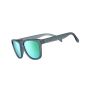 GoodR Originals Silverback Squat Mobility - Black with Green lens, running sunglasses