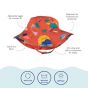 Muddy Puddles UV Protection Kids Sun Hat  3-5 yrs  - SAVE 25%