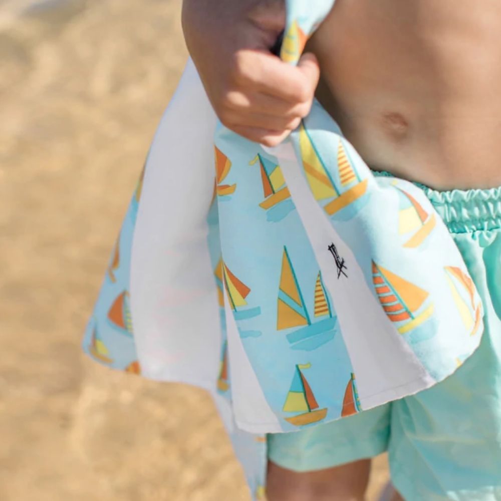 Dock and Bay Kids Microfibre Towel - Oh Buoy!