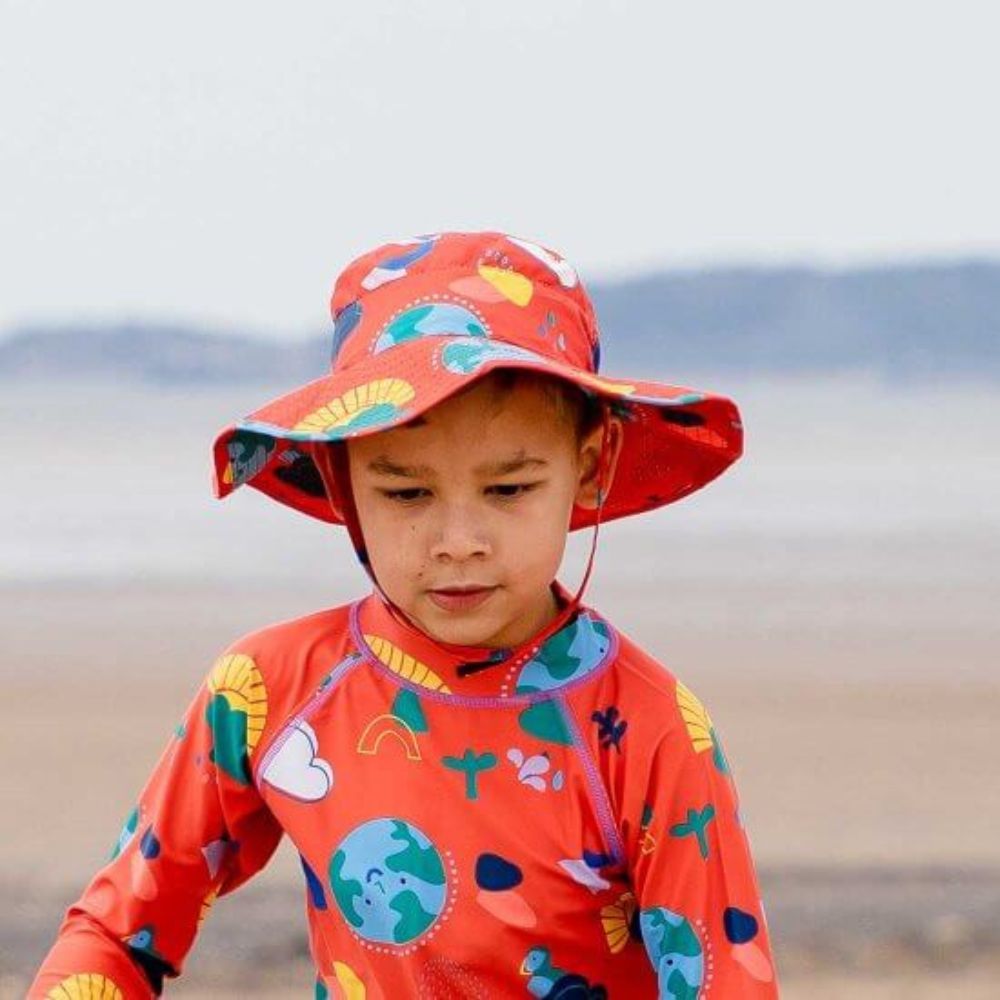 Muddy Puddles UV Protection Kids Sun Hat