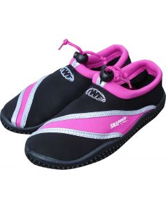 TWF Snapper Kids Beach Shoes - pink/silver UK Child Size 4 only - save 25%