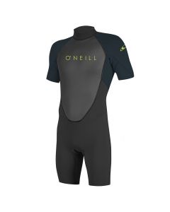 O'Neill Youth Reactor 2mm BZ Shortie Wetsuit - Black/Slate save 20%