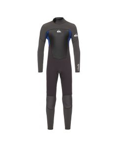 Quiksilver 3/2 Prologue Boys Full Wetsuit, Jet Black / Nite Blue - save 20%