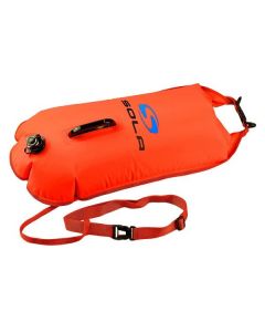 Sola Swim Buoy Double Chamber Dry Bag 28l - Orange