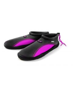 TWF Snapper Girls Beach Shoes - Pink/Grey