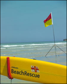 Is your holiday beach RNLI guarded?